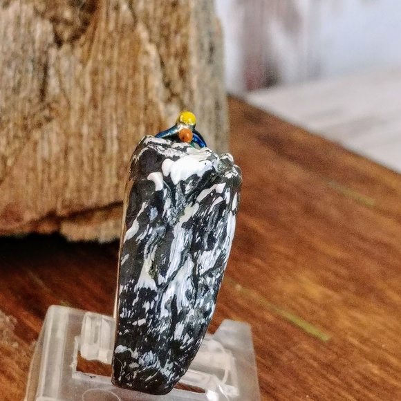 Cliff Hanger Custom Sterling Ring - Picture 5 of 5